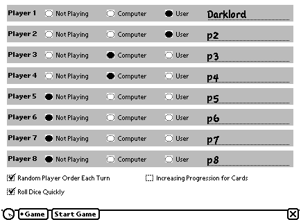 Game Setup